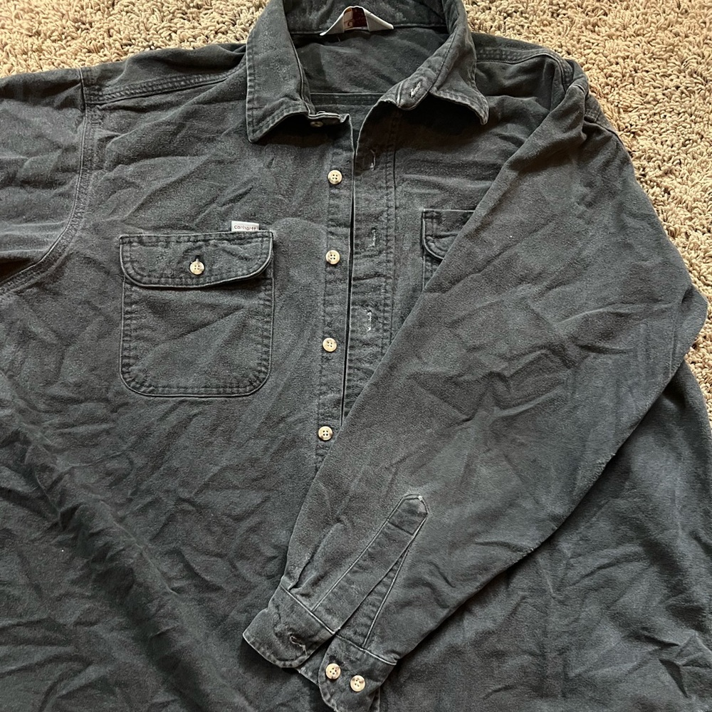 Carhartt denim shirt